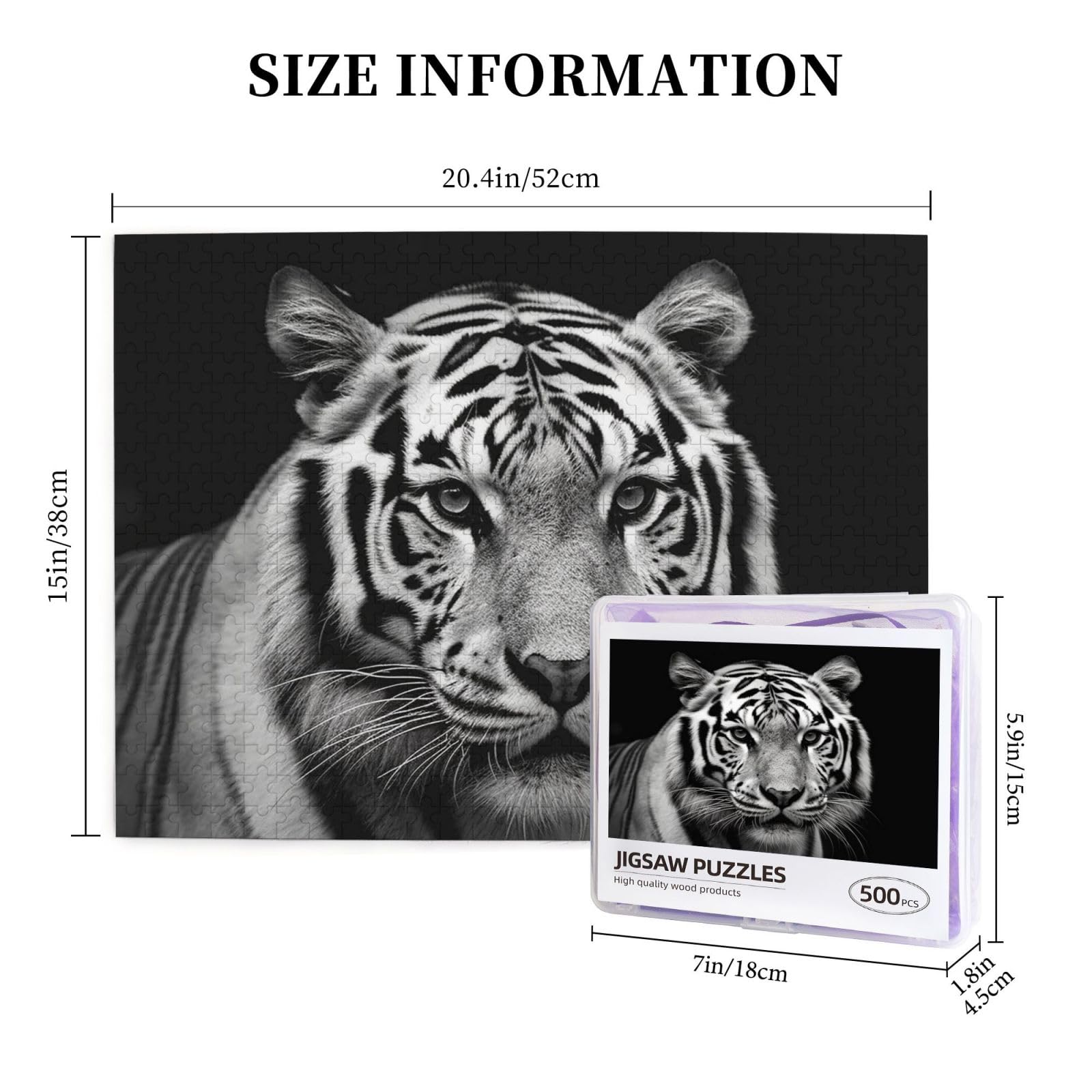 Amazon.com: Puzzles 500 Pieces Jigsaw Puzzles Personalized Picture